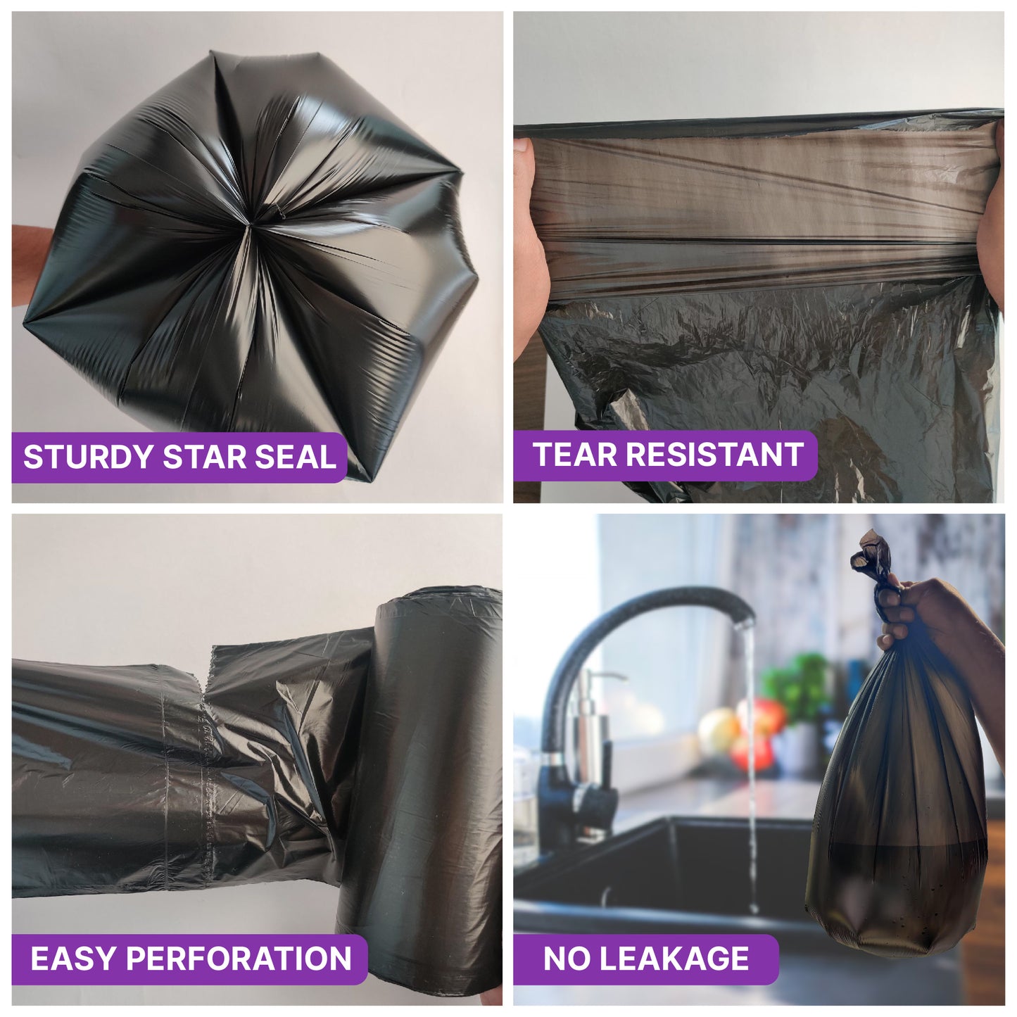 Core Consumables 27L Heavy Duty Garbage Bags - Premium Quality for Hassle-Free Waste Management